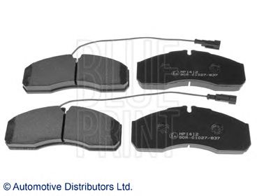 BLUE PRINT adn142159 -  Комплект тормозных колодок, дисковый тормоз